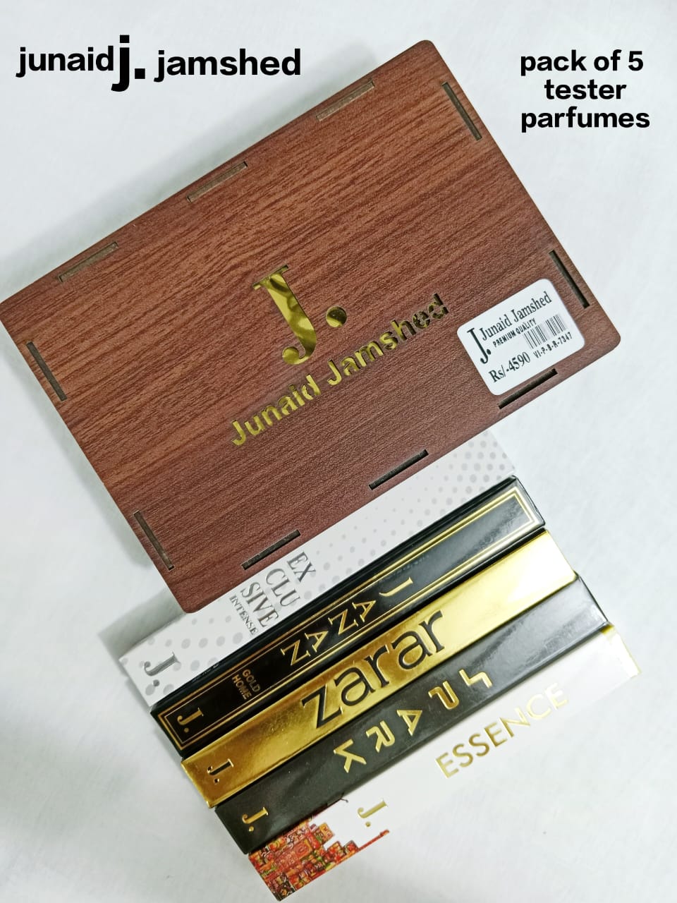 J. Pack of 5 Perfumes 35ML (Long Lasting Promise)
